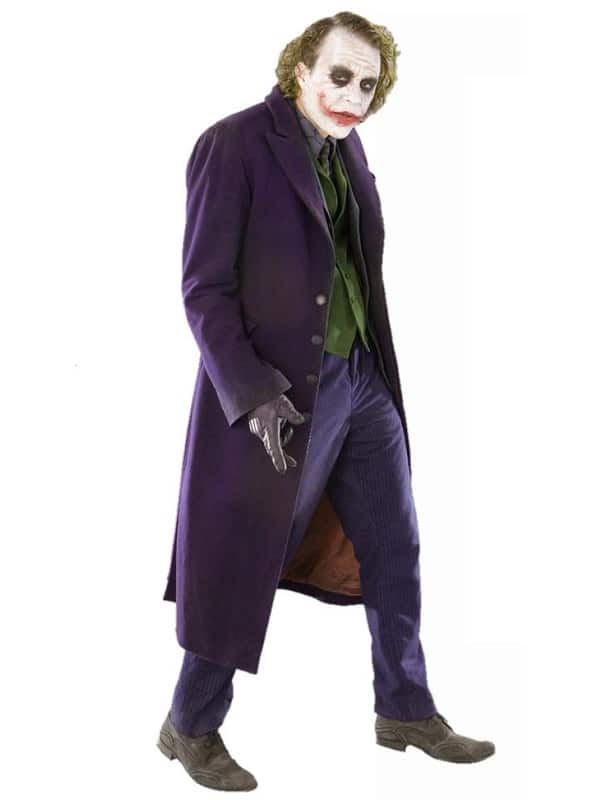 Batman: The Dark Knight Joker Purple Trench Coat