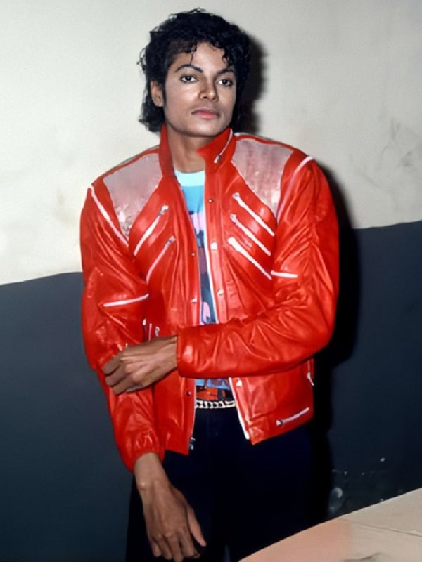 Michael jackson red jacket outfit hotsell