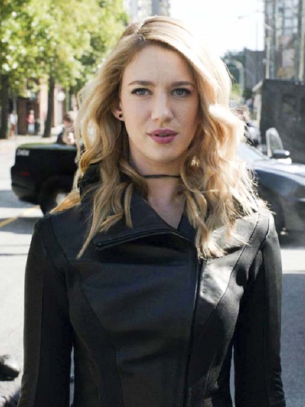 Yael Grobglas Supergirl Gayle Marsh Black Jacket