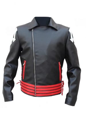 Singer Freddie Mercury Queen Hot Space Leather Jacket