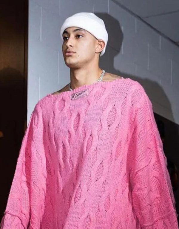 Kyle Kuzmas Pink Sweater