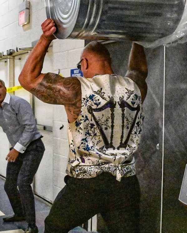 The Rock WWE Final Boss Vest