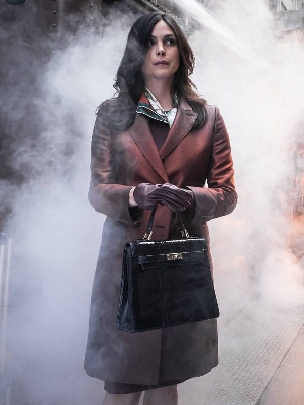 Leslie Thompkins Gotham Double Breasted Coat - Image 2