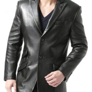Leather Blazer