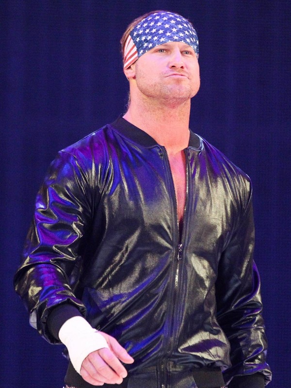 Wrestler Dolph Ziggler Varsity Leather Jacket