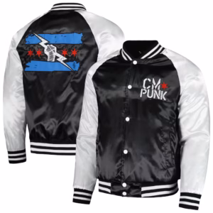 WWE CM Punk Bomber Jacket for Men