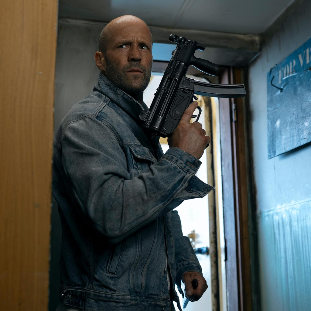 Mutiny 2026 Jason Statham Blue Jacket for Men